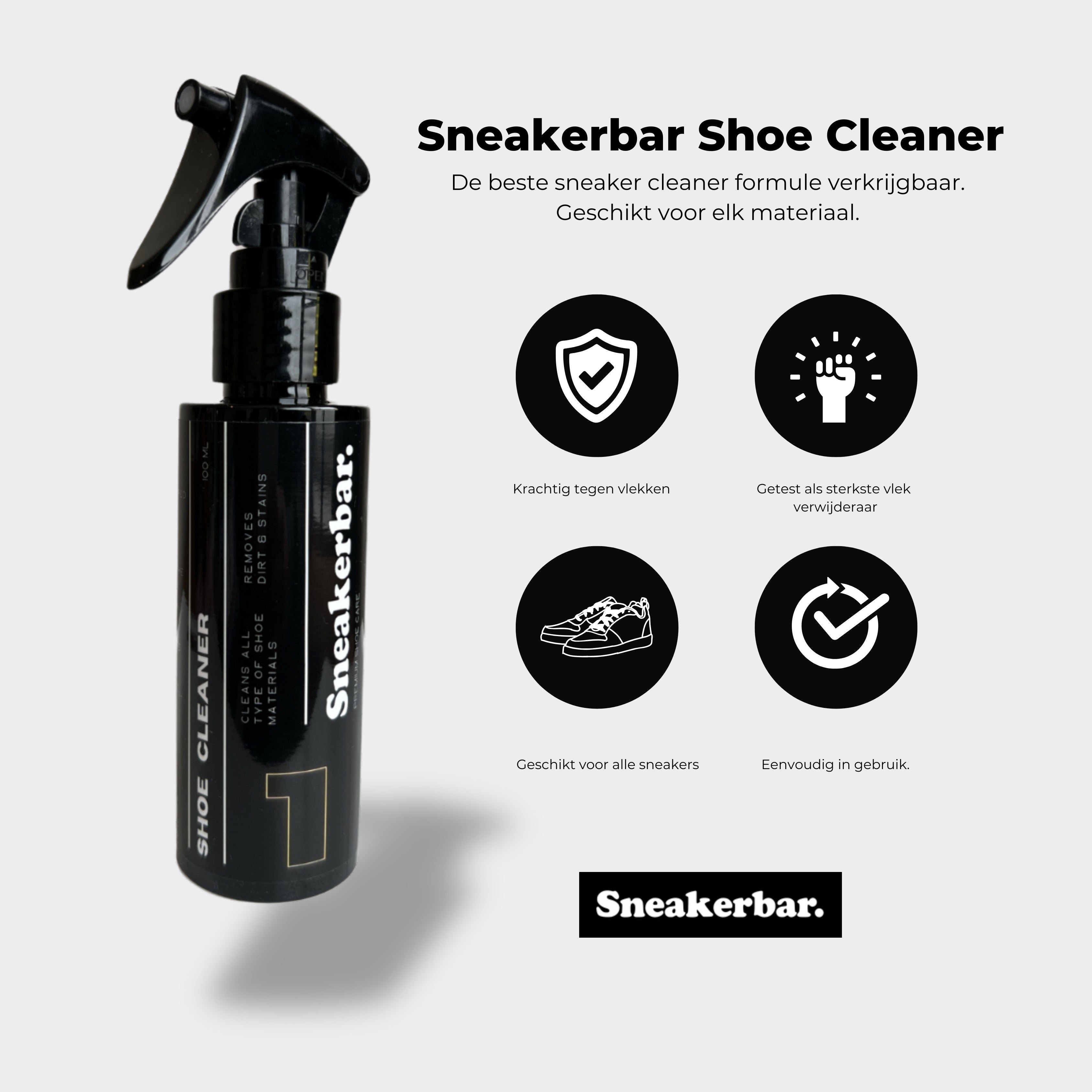 Shoe Cleaner + Brush Set Combi Deal